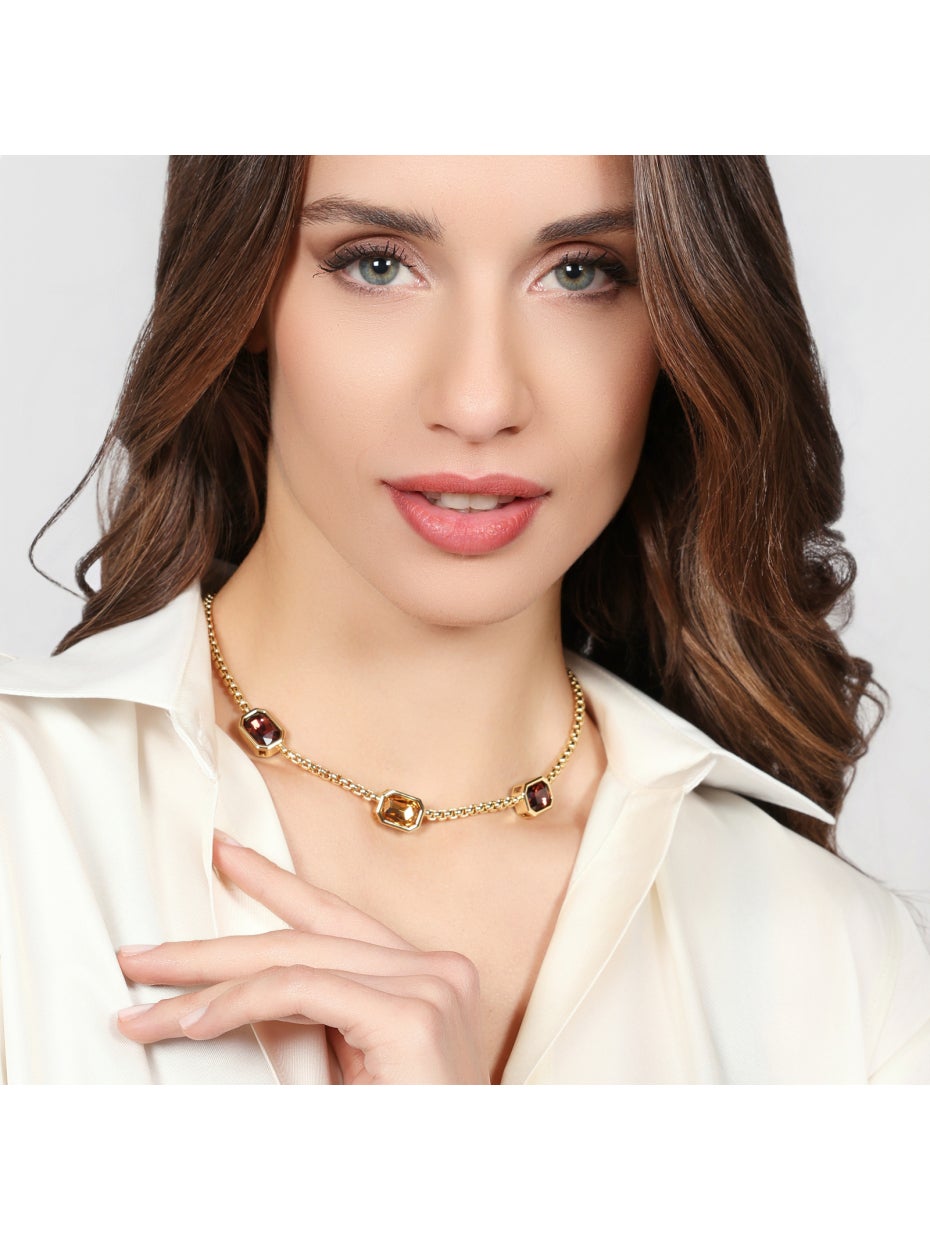 UNOAERRE |Collana Joya tre cristalli