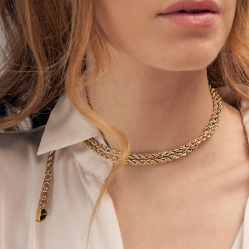 UNOAERRE | Collana Bronzo Dorato