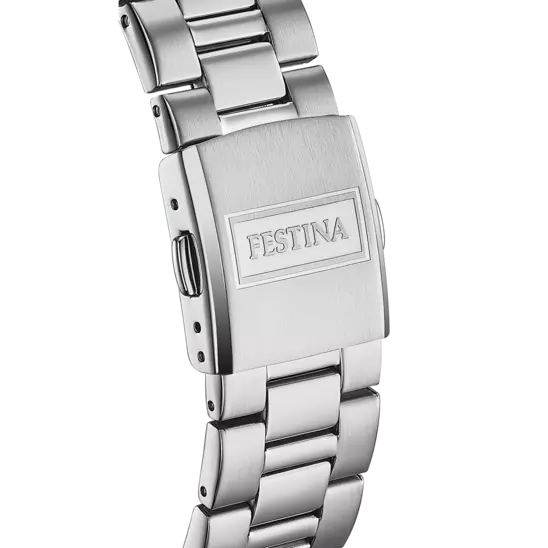 Festina |OROLOGIO FESTINA CLASSICS F16374/9 ARGENTO CON CINTURINO IN ACCIAIO, UOMO