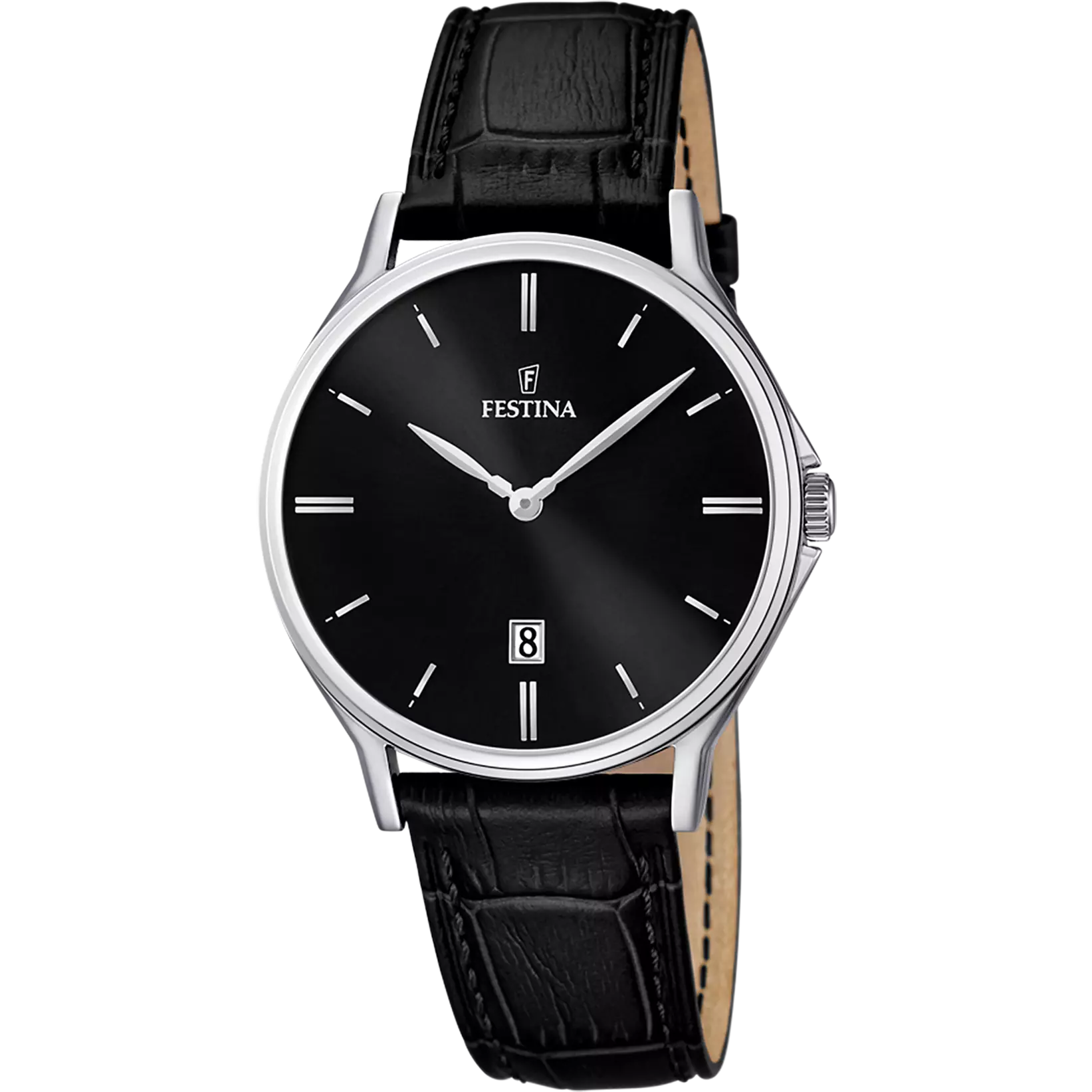 Festina | OROLOGIO FESTINA CLASSICS F16745/5 NERO CINTURINO IN PELLE, UOMO