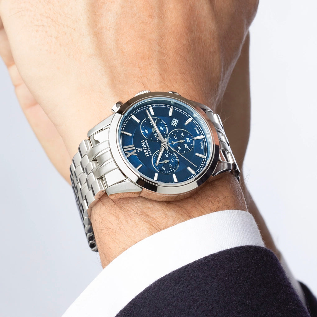 Festina |Orologio da uomo Festina Swiss Made Chrono F20040/2