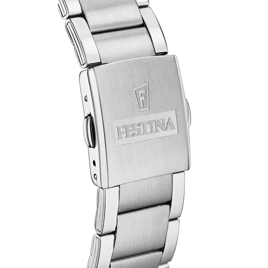 Festina | OROLOGIO FESTINA TIMELESS CHRONOGRAPH F20343/1 ARGENTO CON CINTURINO IN ACCIAIO, UOMO.