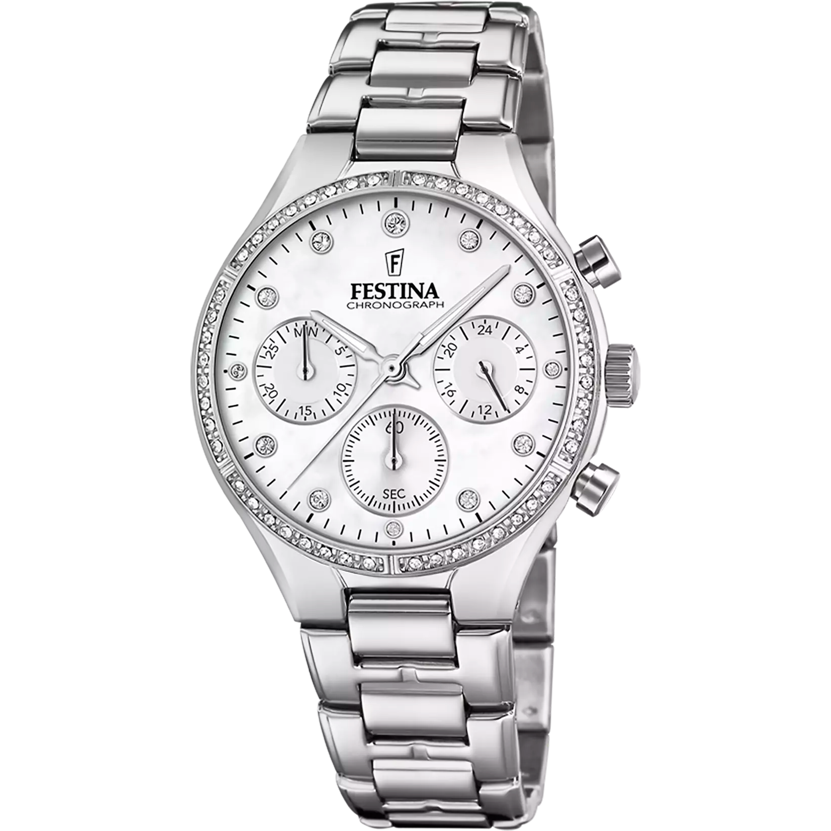 Festina | OROLOGIO FESTINA BOYFRIEND COLLECTION F20401/1 MADREPERLA CINTURINO IN ACCIAIO, DONNA