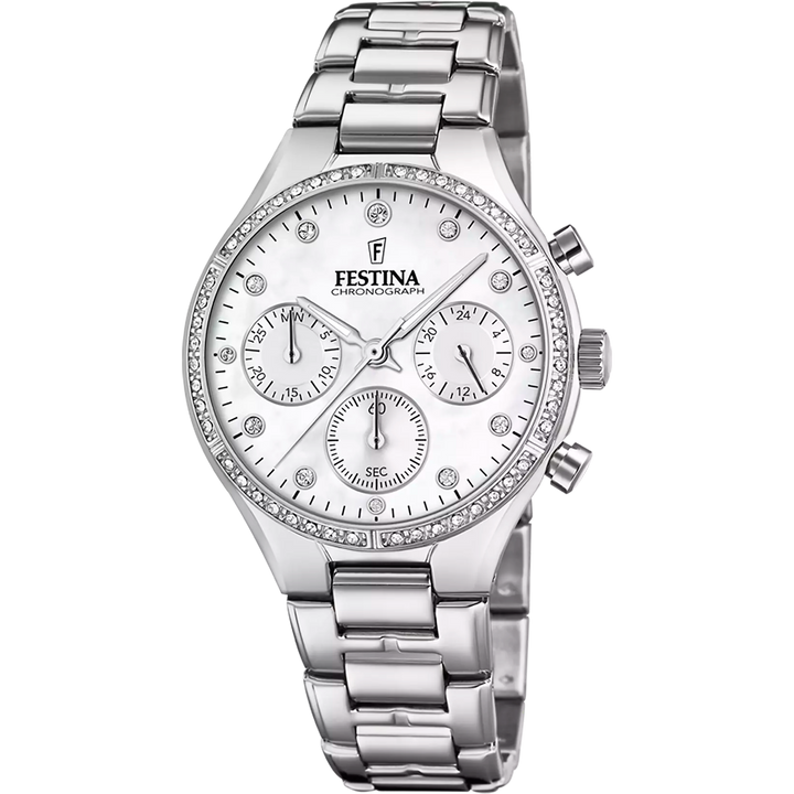 Festina | OROLOGIO FESTINA BOYFRIEND COLLECTION F20401/1 MADREPERLA CINTURINO IN ACCIAIO, DONNA