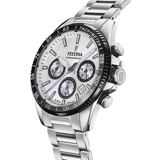 Festina| OROLOGIO FESTINA F20560/1 ARGENTO CON CINTURINO IN ACCIAIO, UOMO
