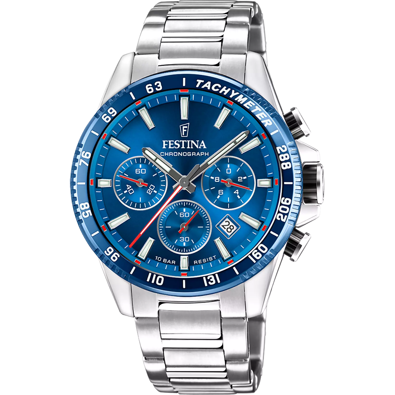 Festina | OROLOGIO FESTINA F20560/3 BLU CON CINTURINO IN ACCIAIO, UOMO