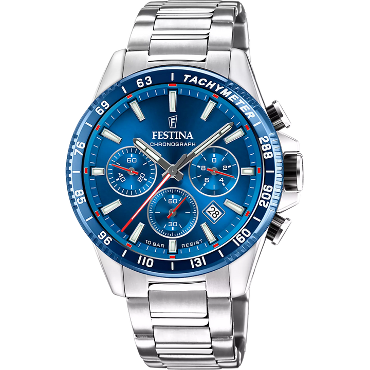 Festina | OROLOGIO FESTINA F20560/3 BLU CON CINTURINO IN ACCIAIO, UOMO