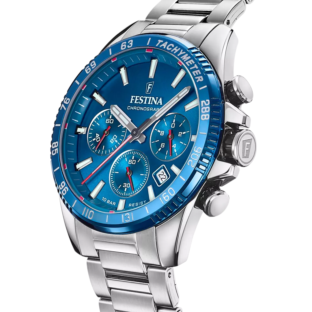 Festina | OROLOGIO FESTINA F20560/3 BLU CON CINTURINO IN ACCIAIO, UOMO
