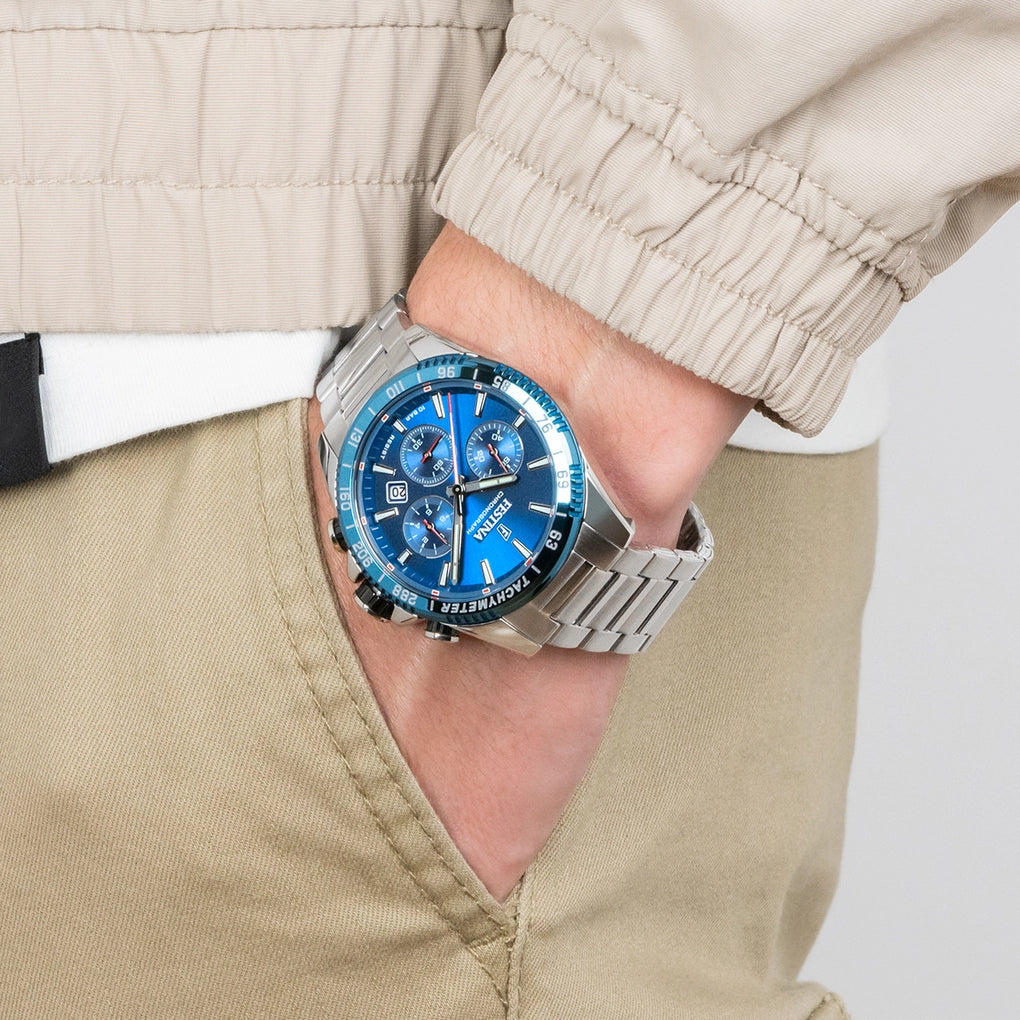 Festina | OROLOGIO FESTINA F20560/3 BLU CON CINTURINO IN ACCIAIO, UOMO