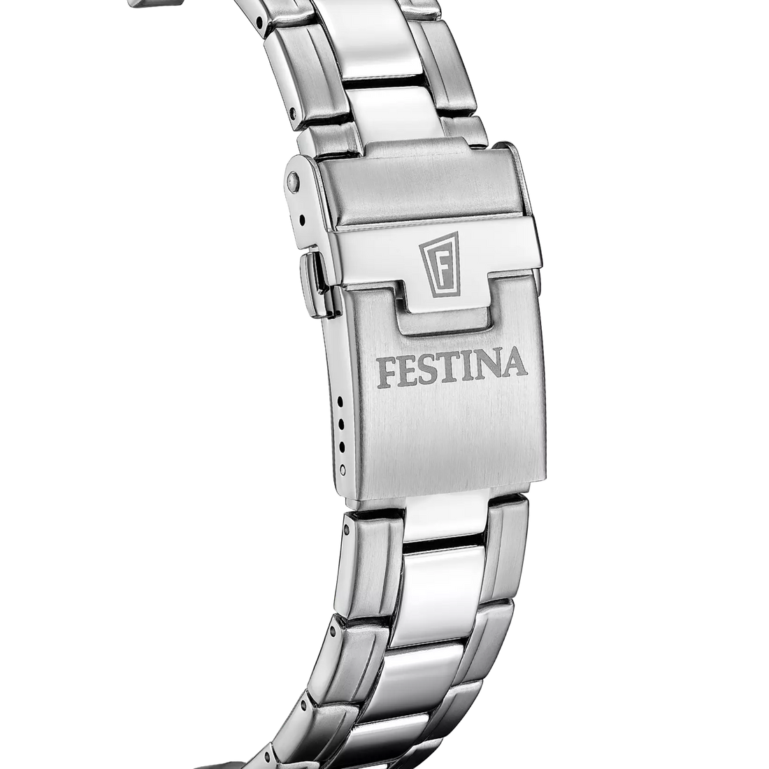 Festina | OROLOGIO FESTINA TIMELESS CHRONOGRAPH F20694/1 GRIGIO CINTURINO IN ACCIAIO INOSSIDABILE 316L, UOMO
