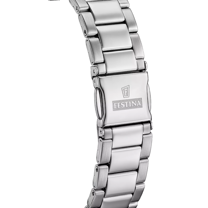 Festina | OROLOGIO FESTINA ACCIAIO CLASSICO F20707/8 VERDE CINTURINO IN ACCIAIO INOSSIDABILE 316L, UOMO