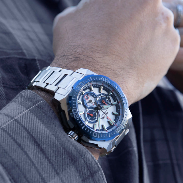Festina | OROLOGIO DA UOMO FESTINA CHRONO BIKE F20724/1 ARGENTATO CINTURINO IN ACCIAIO