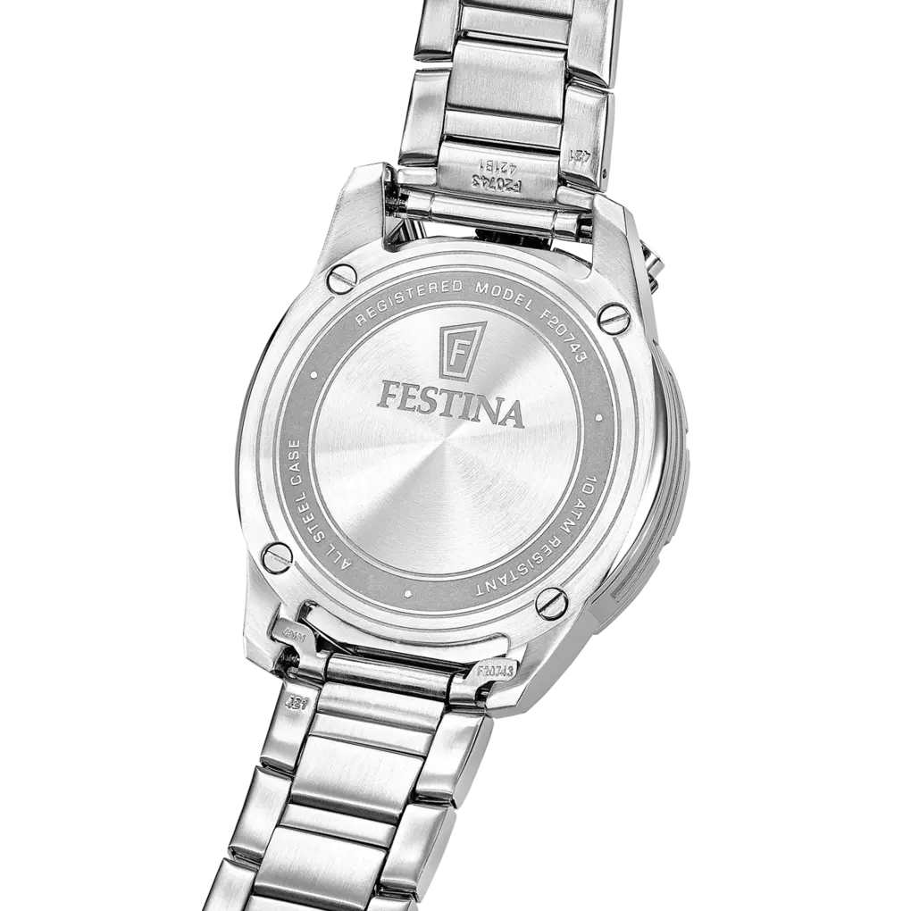 Festina | OROLOGIO DA UOMO FESTINA BULLHEAD BLU SCURO CON BRACCIALE IN ACCIAIO F20743/1