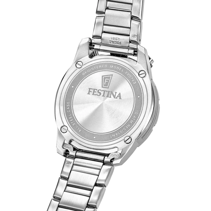 Festina | OROLOGIO DA UOMO FESTINA BULLHEAD BLU SCURO CON BRACCIALE IN ACCIAIO F20743/1