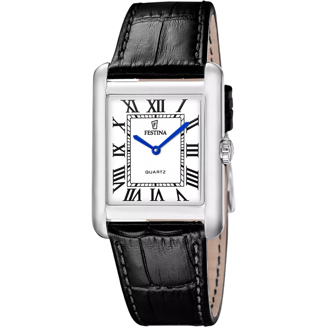 Festina |Orologio Festina On The Square F20771/1 grigio cinghia pelle, uomo
