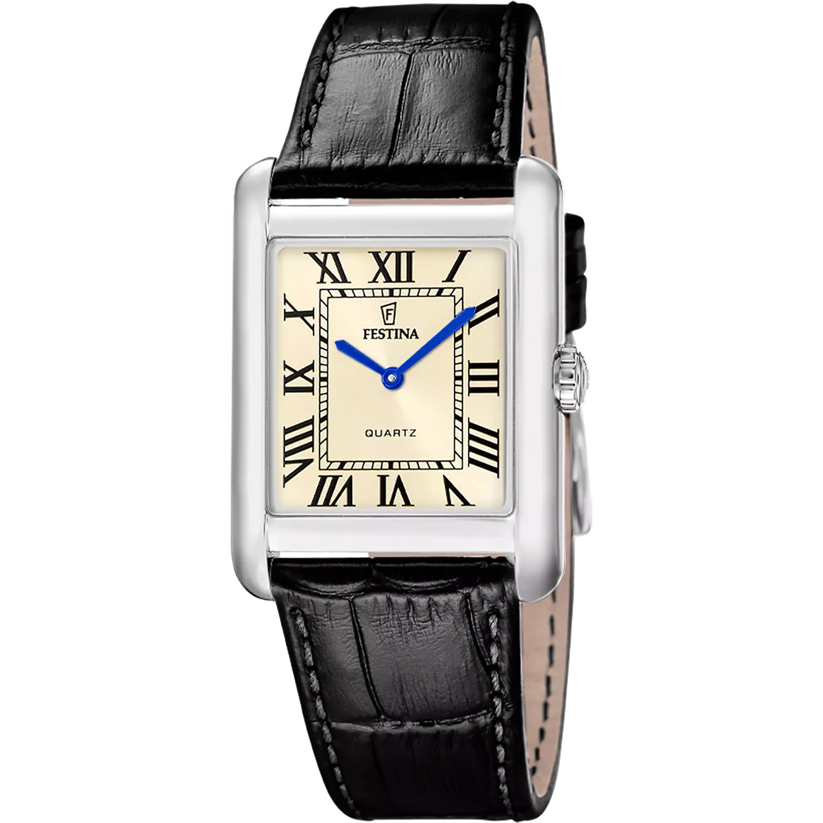 Festina |Orologio Festina On The Square F20771/2 oro cinghia pelle, uomo