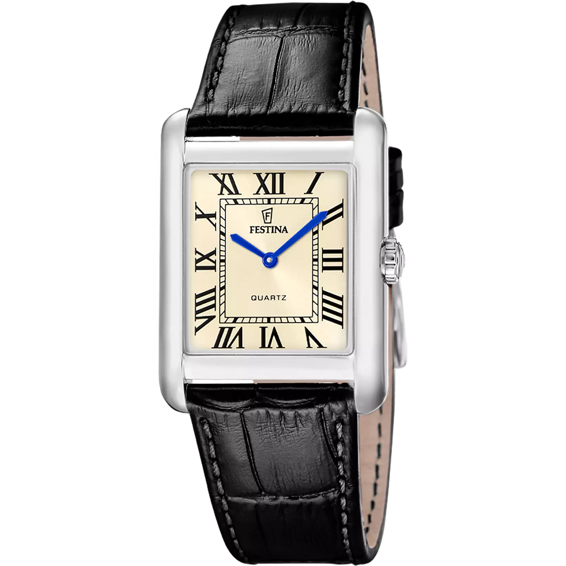 Festina |Orologio Festina On The Square F20771/2 oro cinghia pelle, uomo