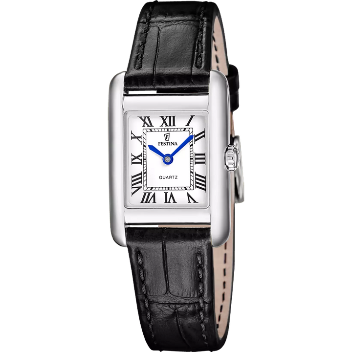 Festina |Orologio Festina On The Square F20773/1 grigio cinghia pelle, donna