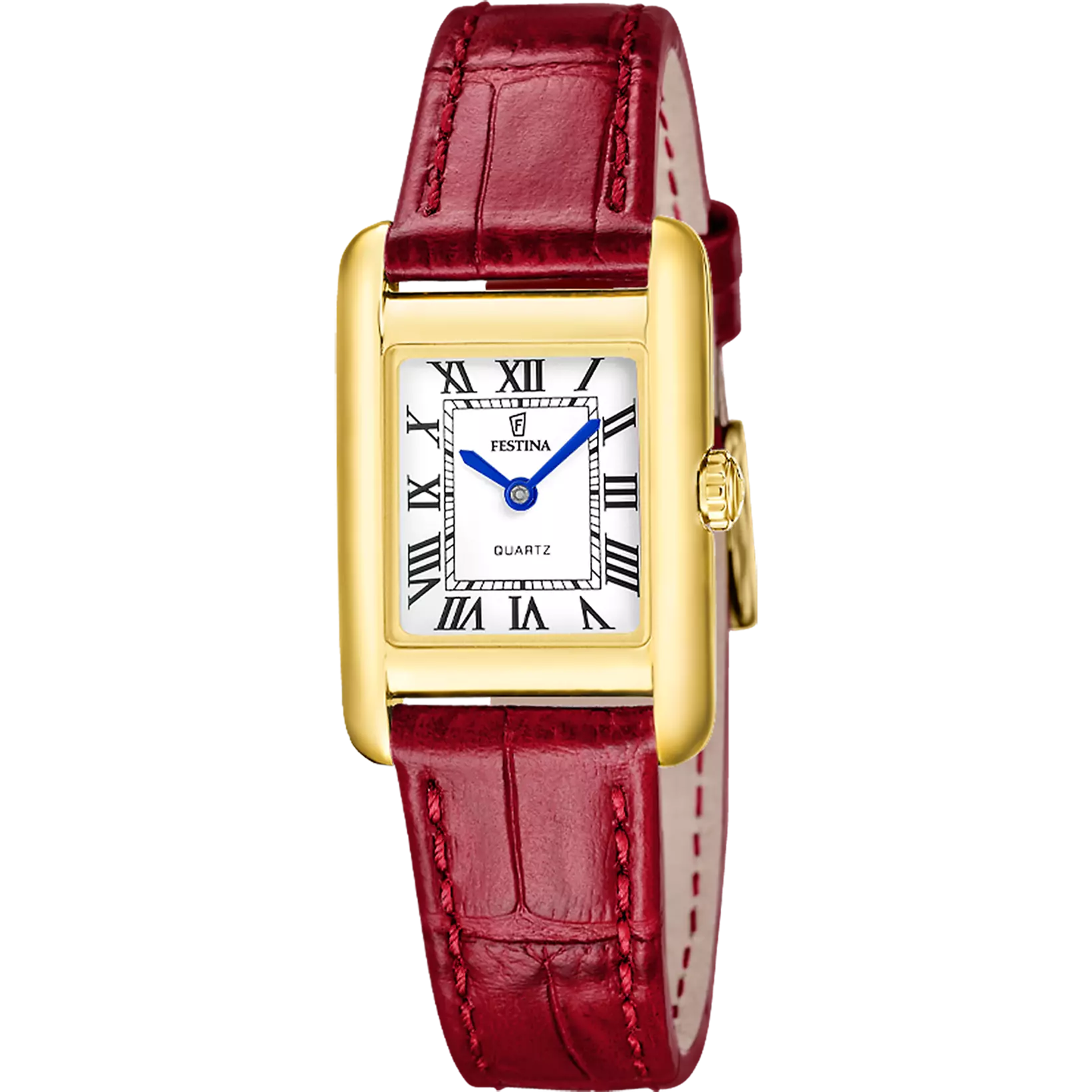 Festina |Orologio Festina On The Square F20774/1 grigio cinghia pelle, donna