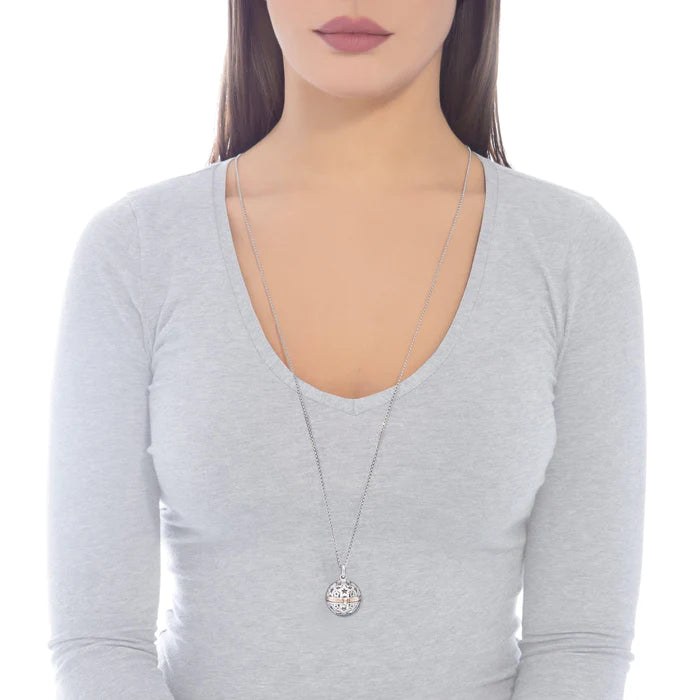 Roberto Giannotti | Collana Chiama Angeli tutto ciò che desideri in argento