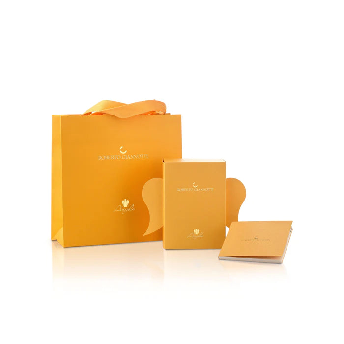 Roberto Giannotti | Bracciale con angelo e fiori in argento