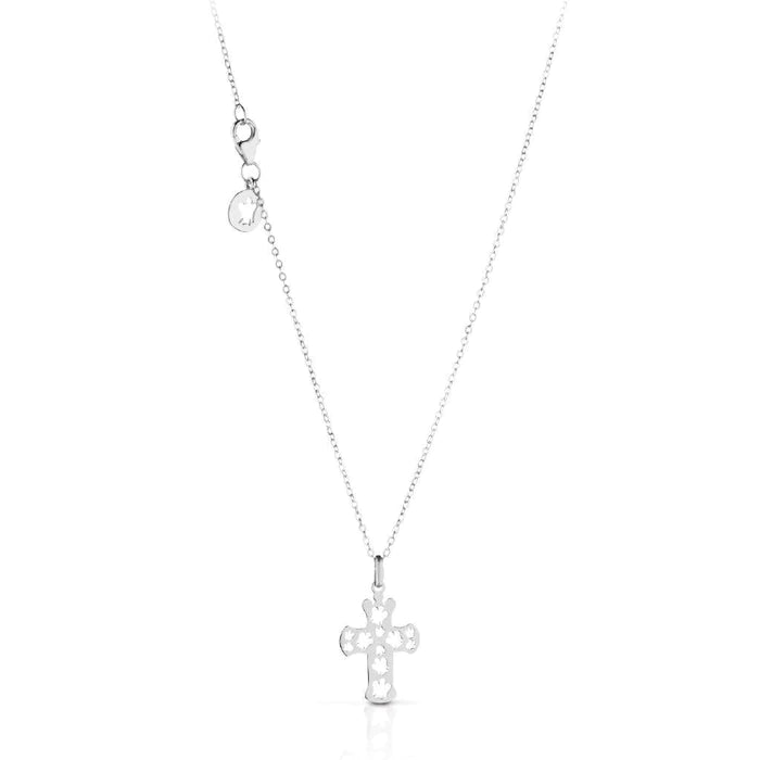 Roberto Giannotti | Collana in Oro Bianco con Croce