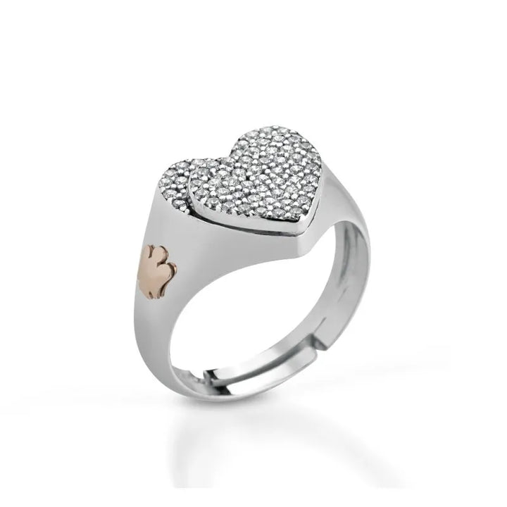 Roberto Giannotti | Anello con doppio cuore