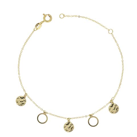 iGold | Bracciale Cerchi in oro 9 kt