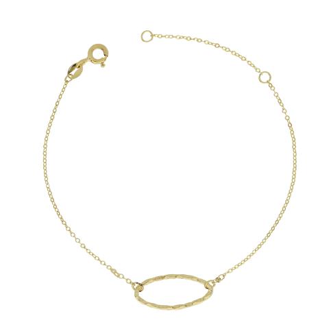 iGold | Bracciale Oval in oro 9 kt