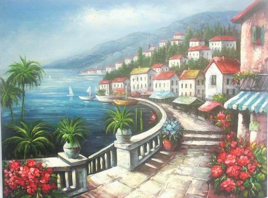 Le Stelle | Tela paesaggio italiano