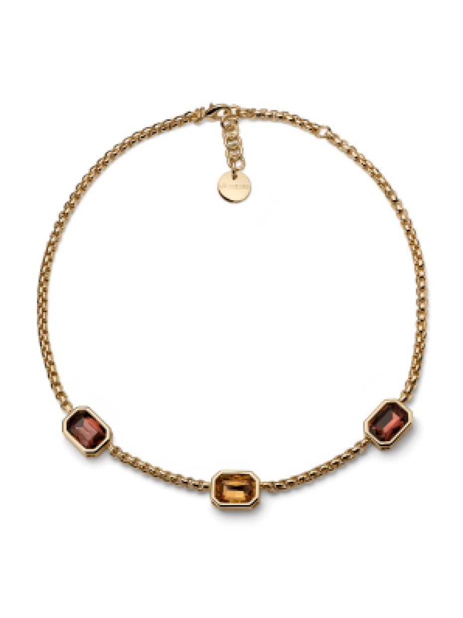UNOAERRE |Collana Joya tre cristalli