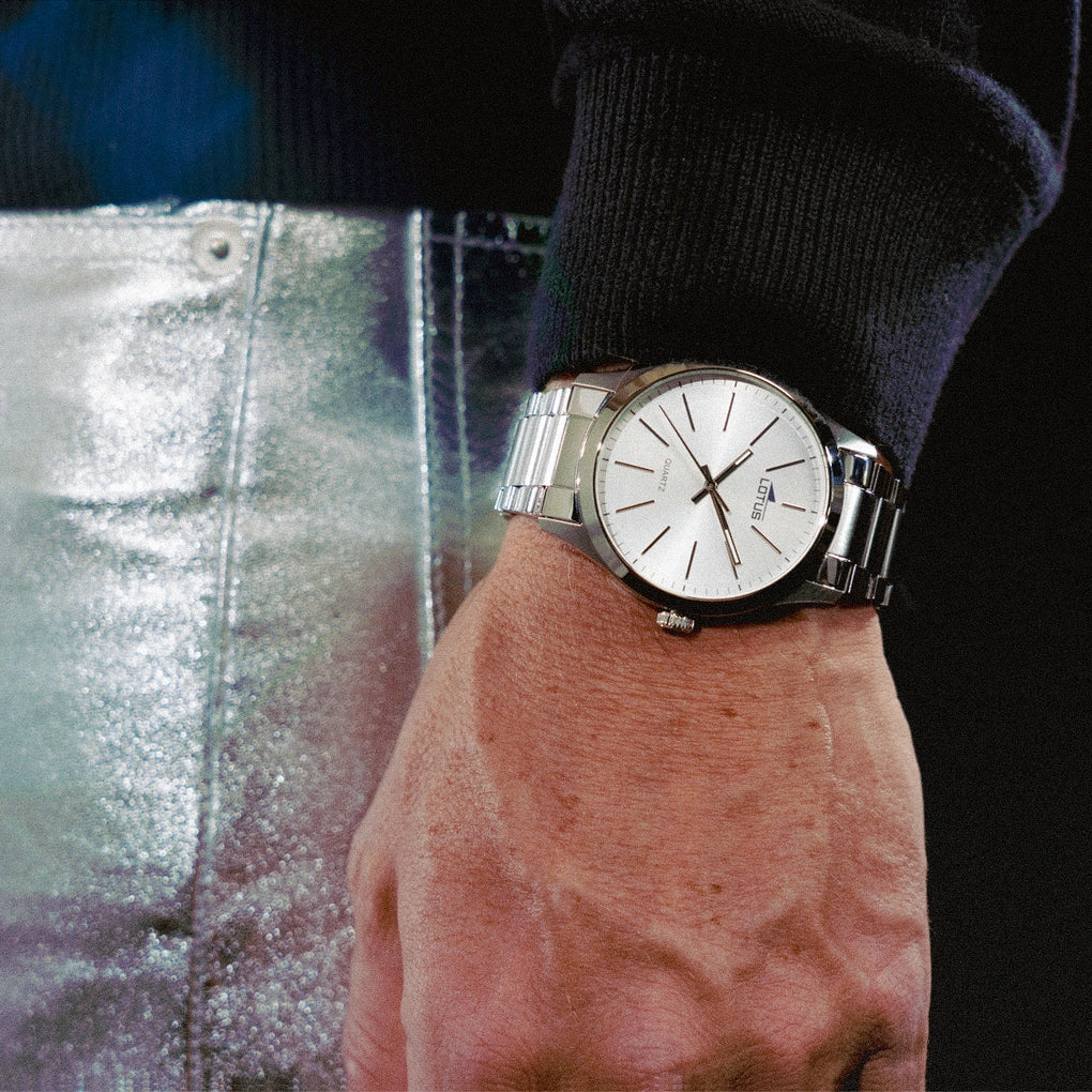 Lotus |Orologio Lotus Minimalist 15959/1 blanco, bracciale in aciaio, uomo