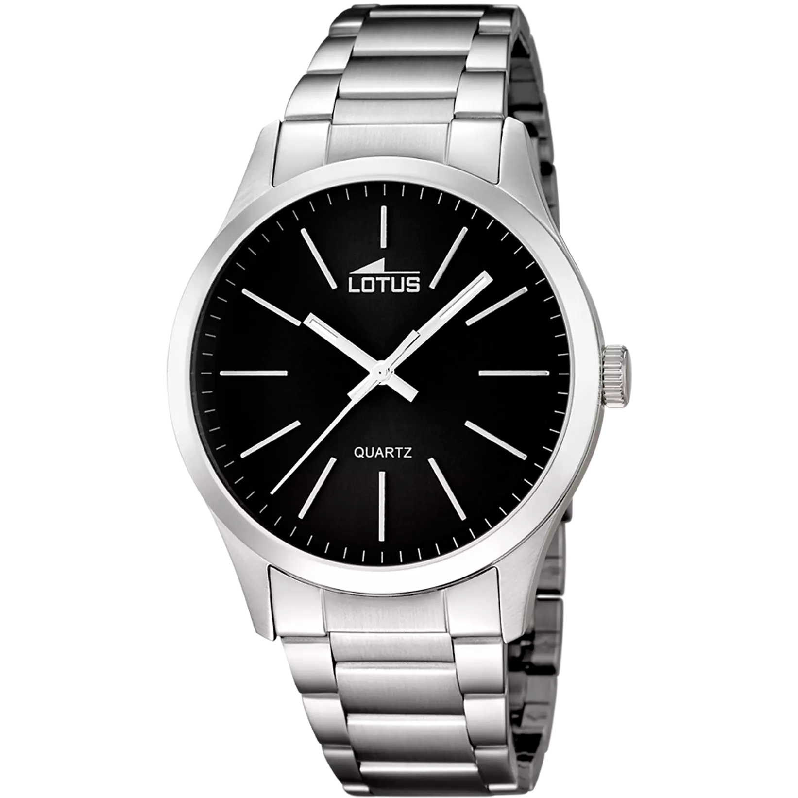 Lotus |Orologio Lotus Minimalist 15959/3 nero bracciale in aciaio, uomo