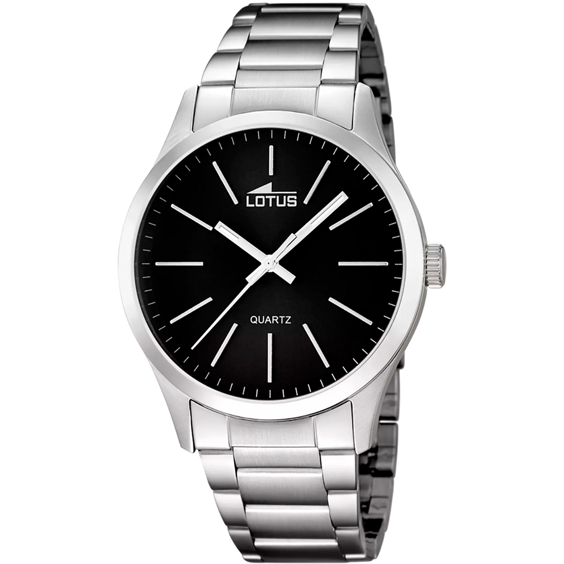 Lotus |Orologio Lotus Minimalist 15959/3 nero bracciale in aciaio, uomo