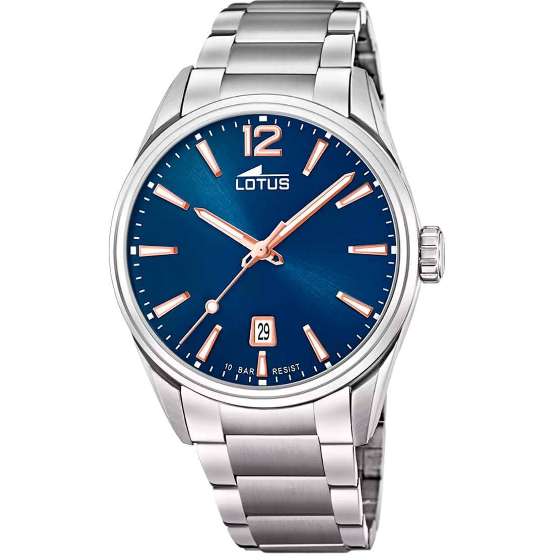 Lotus |Orologio Lotus Minimalist 18692/2 azzuro bracciale in aciaio, uomo