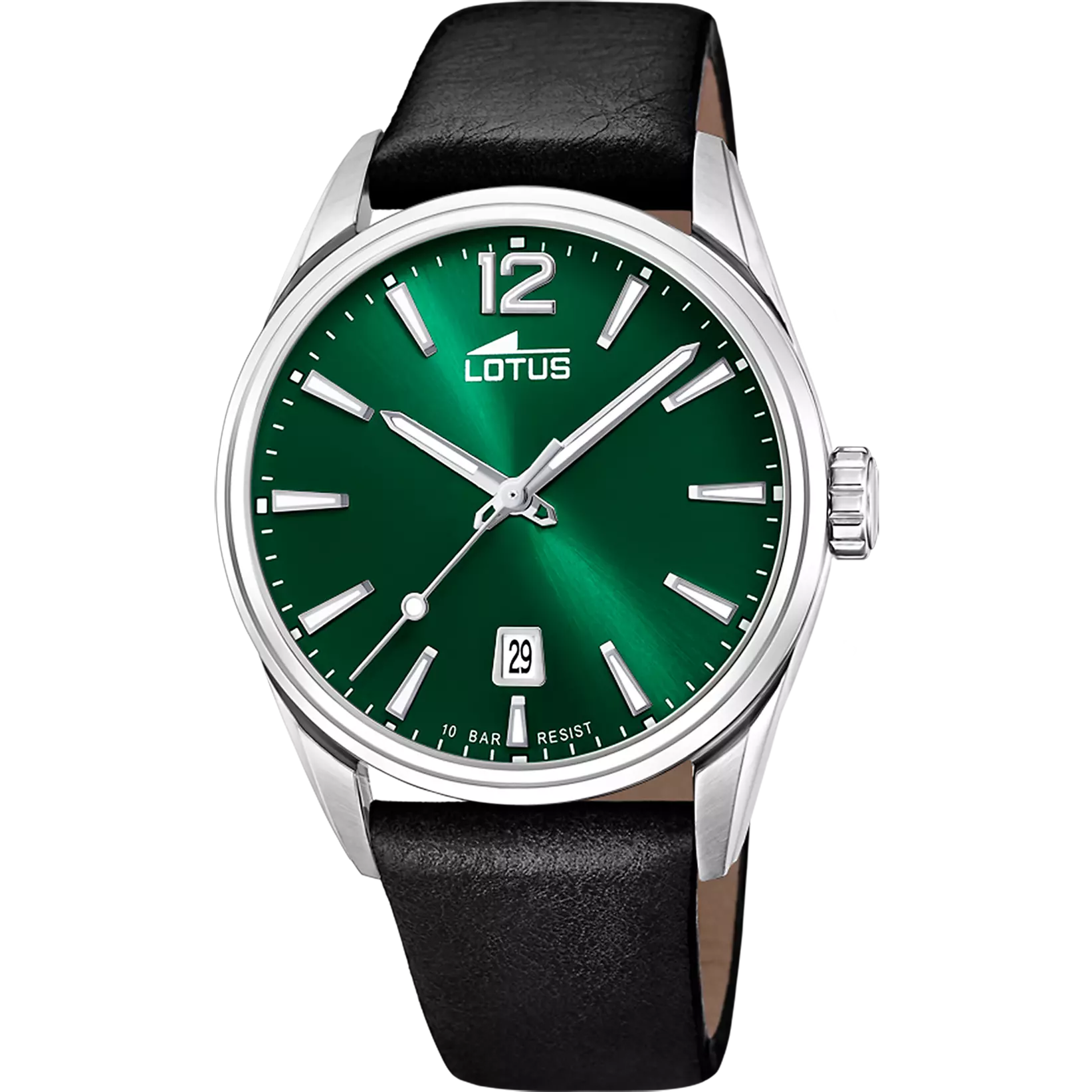 Lotus |Orologio Lotus Chrono 18693/4 verde cinghia pelle, uomo
