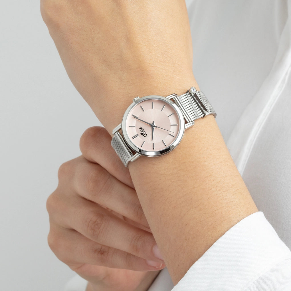 Lotus | Orologio Lotus 18737/2 rosa cinghia acciaio inossidabile, donna