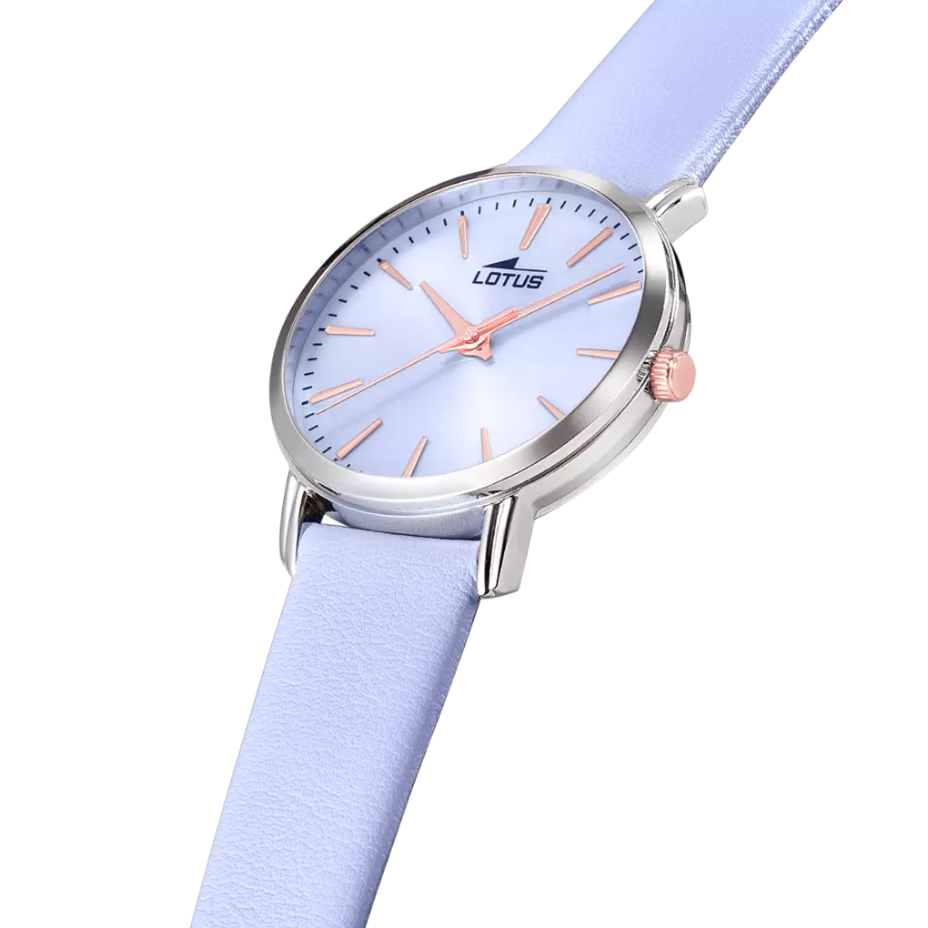 Lotus |Orologio Lotus Trendy 18738/3 azzuro cinturino in pelle, donna