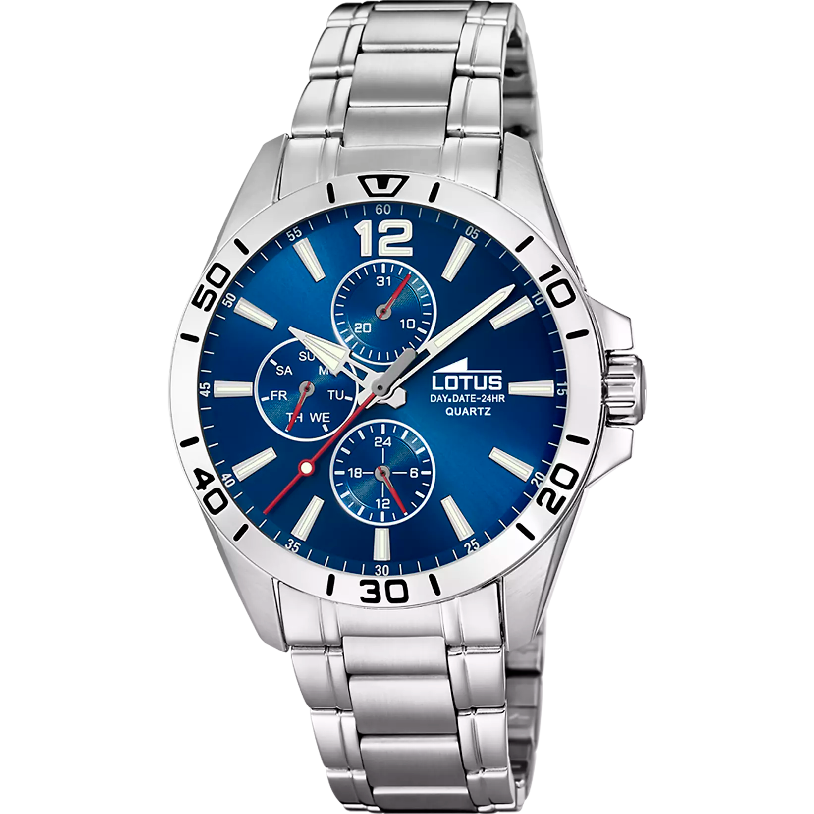 Lotus |Orologio Lotus 18812/1 azzuro cinghia acciaio inossidabile, uomo