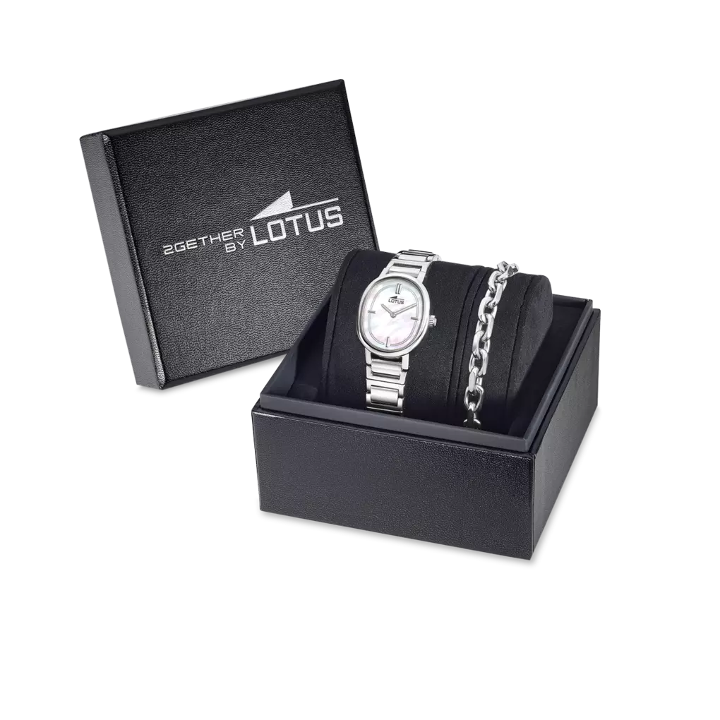 Lotus |Orologio donna 2Gether madreperla con cinturino in acciaio 19012/1