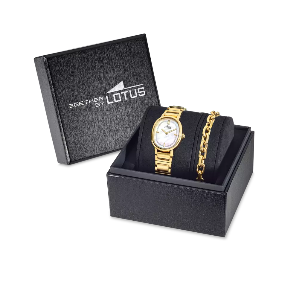 Lotus |Orologio donna 2Gether madreperla con cinturino in acciaio 19013/1