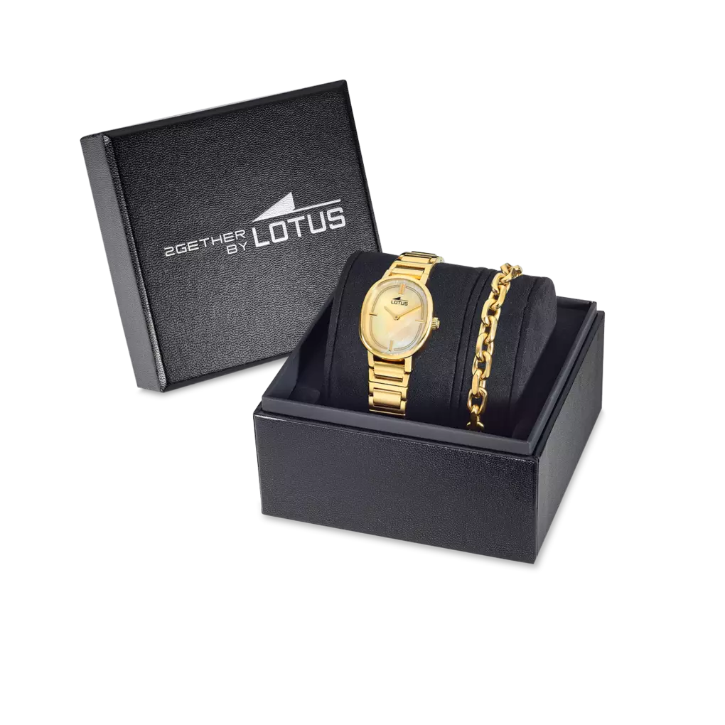 Lotus |Orologio donna 2Gether champagne nacré con cinturino in acciaio 19013/2
