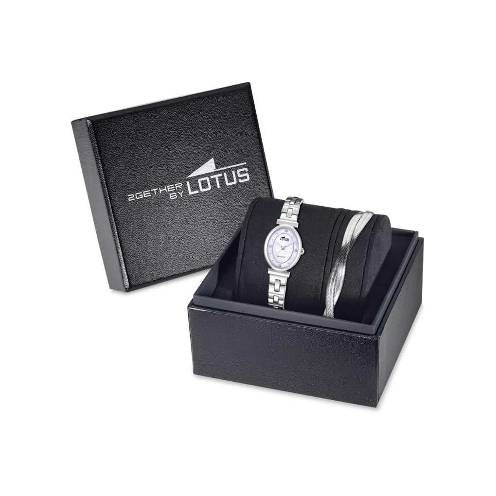 Lotus |Orologio donna 2Gether bianco con cinturino in acciaio 19016/1