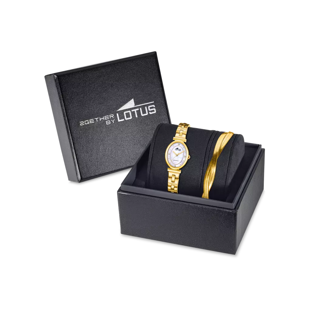 Lotus |Orologio donna 2Gether bianco con cinturino in acciaio 19018/1