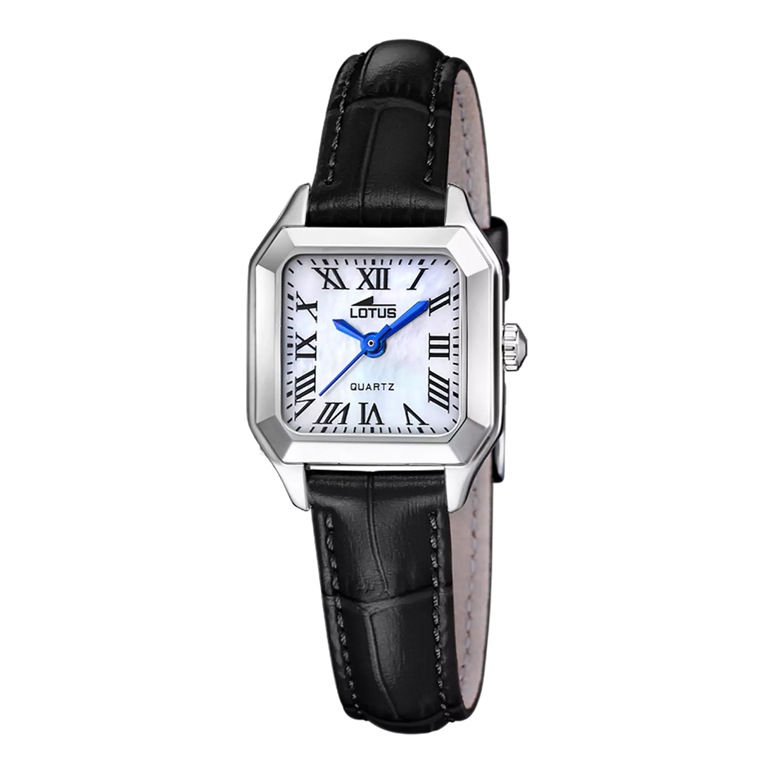 Lotus |Orologio da donna Lotus Old Money 19035/1 con quadrante bianco e cinturino in pelle nera