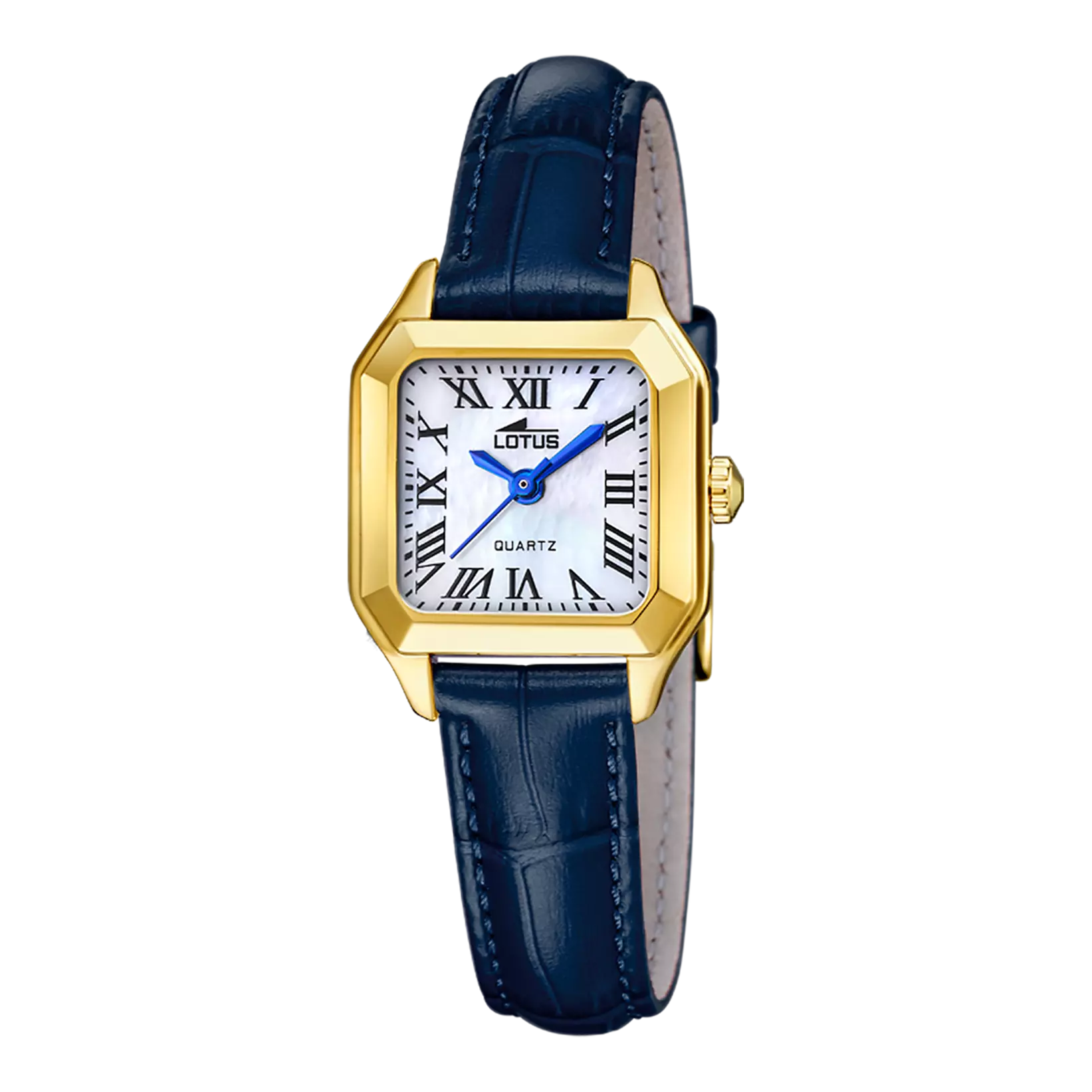 Lotus |Orologio da donna Lotus Old Money 19038/1 con quadrante argento e cinturino in pelle nera