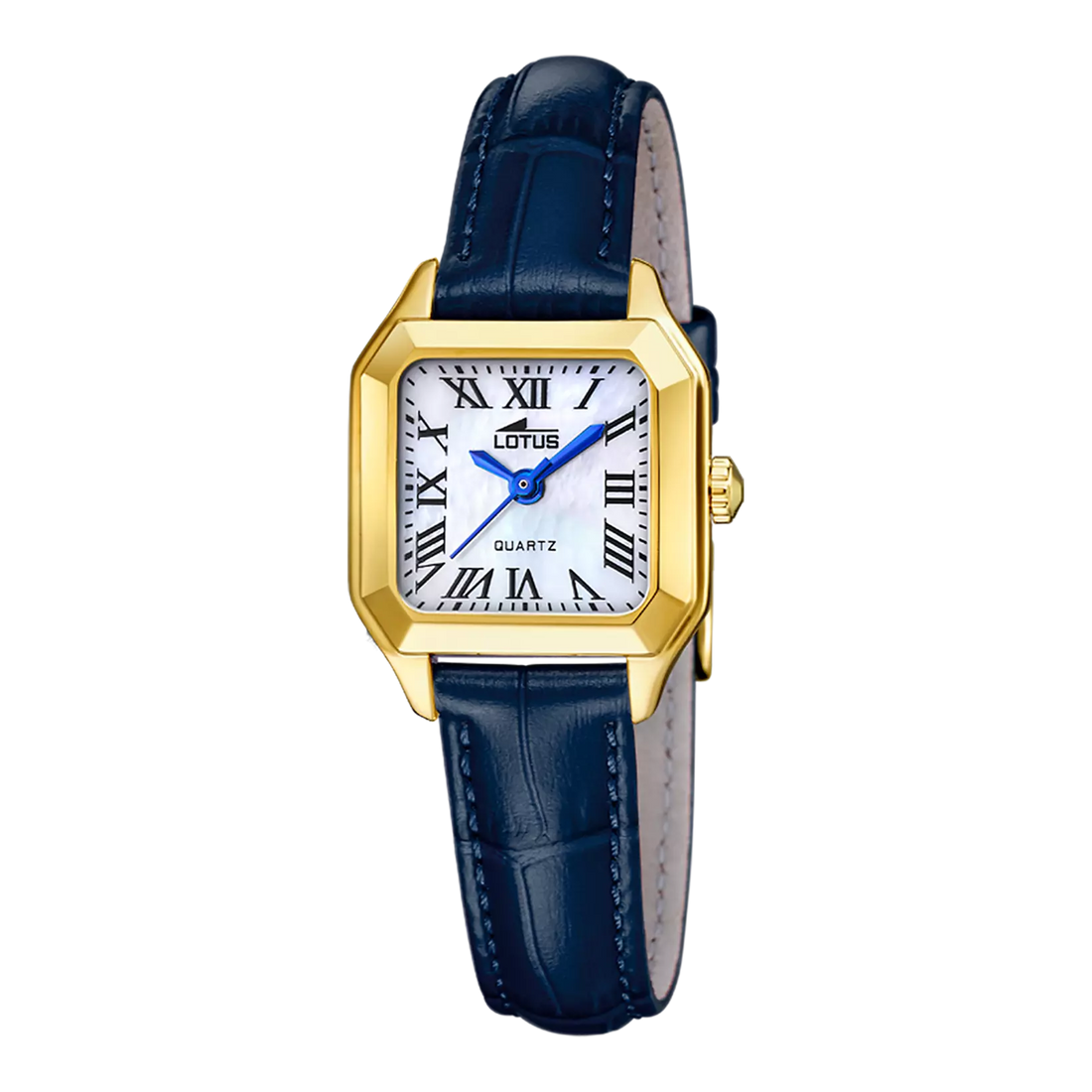 Lotus |Orologio da donna Lotus Old Money 19038/1 con quadrante argento e cinturino in pelle nera