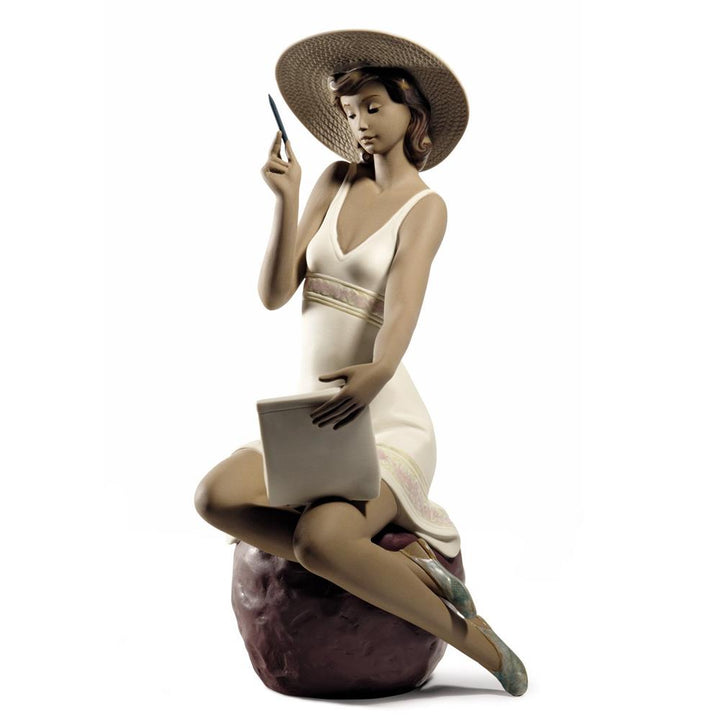 Nao Porcelain | Scultura " Lettera D' Estate"