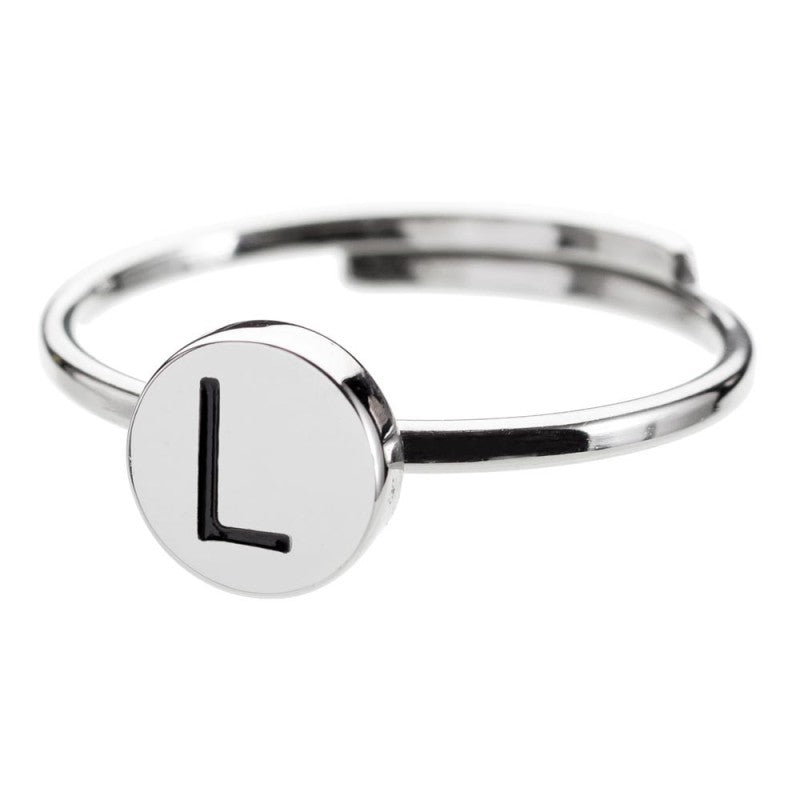 Marlù | Anello lettera smaltata