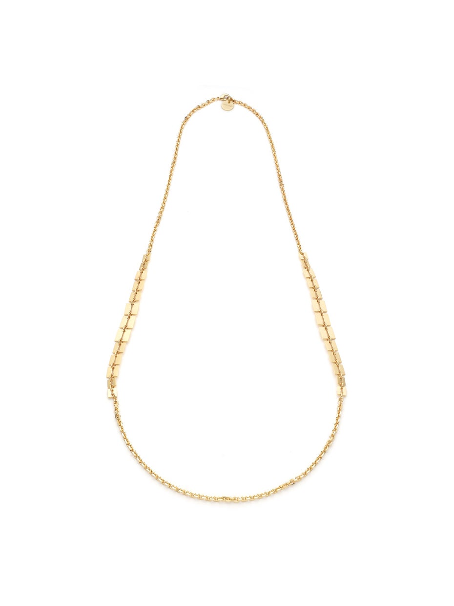 UNOAERRE | Collana lunga dorata Lux